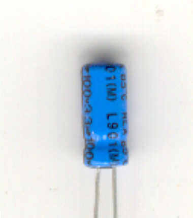 Condensador 3,3mf 100V Electrolítico